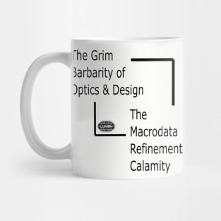 Severance, Lumon, macrodata refinement optics and design Mug